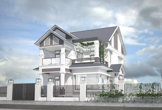 Biệt thự sang trọng hiện đại