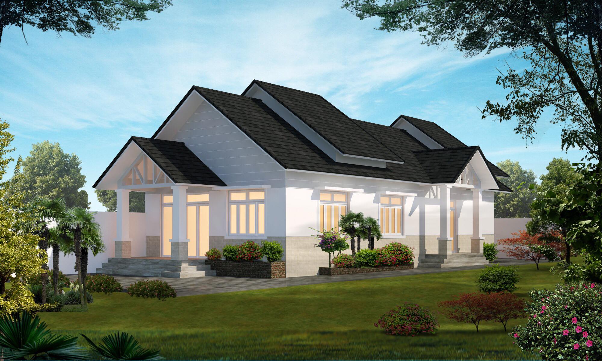 Phối cảnh 3D nhà cấp 4